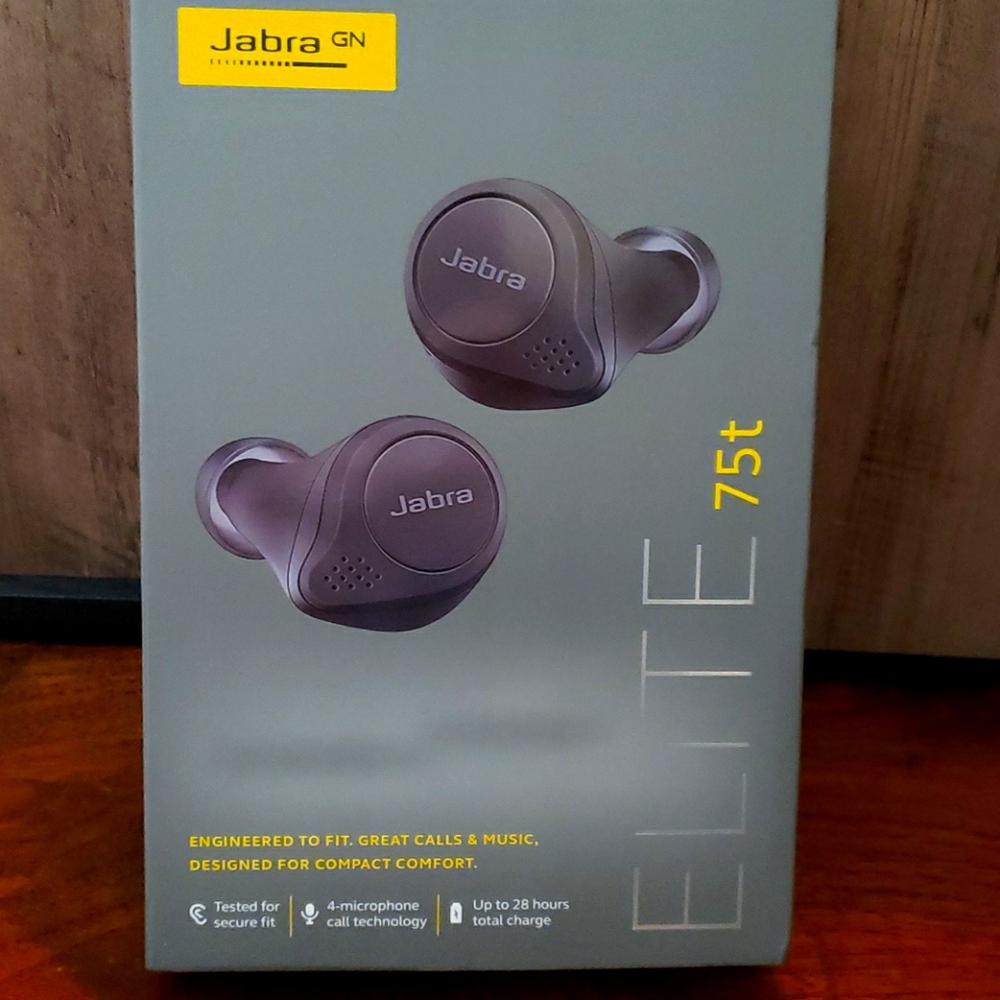 NIB Jabra gn elite 75t earbuds